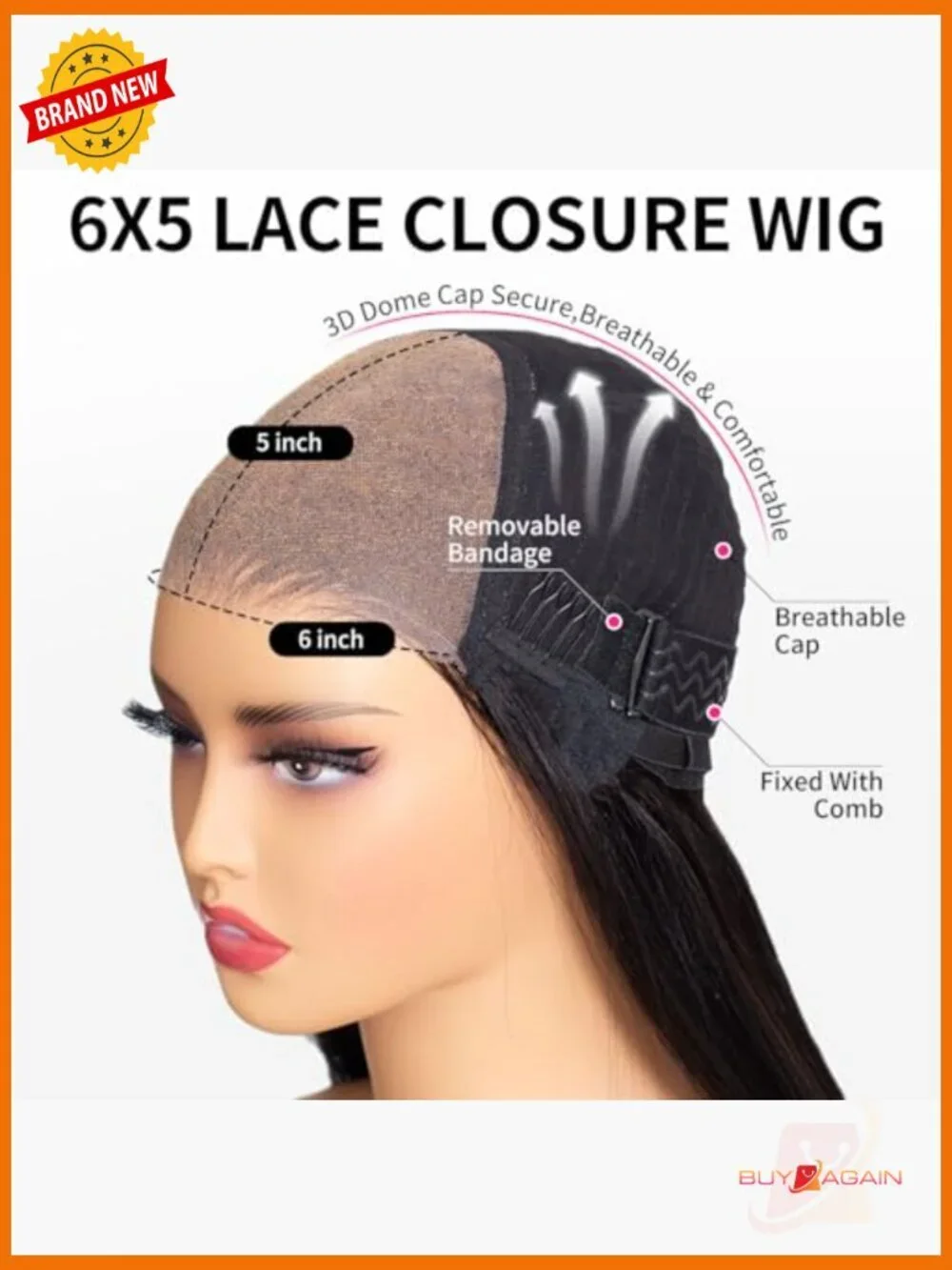 Human Hair Bob Wig Glueless Loose Body Short Bob Pre Plucked Knots 5x6 HD Lace